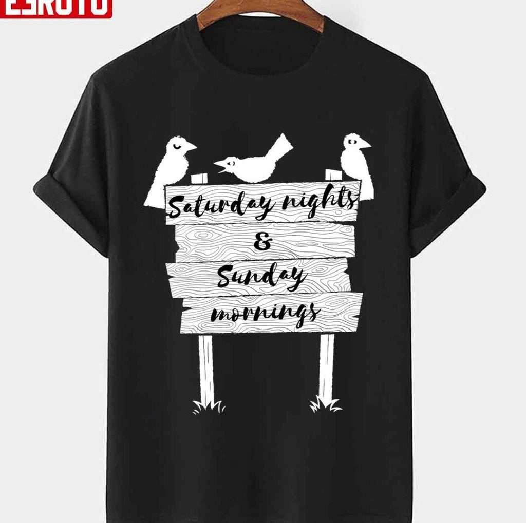 Saturday Nights And Sunday Mornings Counting Crows Band Unisex T-shirt