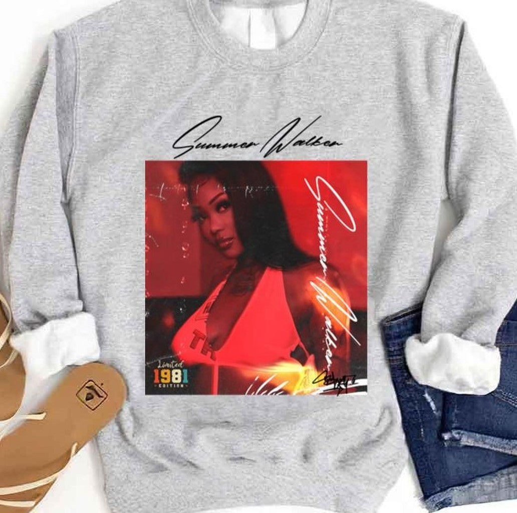 Summer Walker No Love Secret Retro Graphic Unisex Sweatshirt