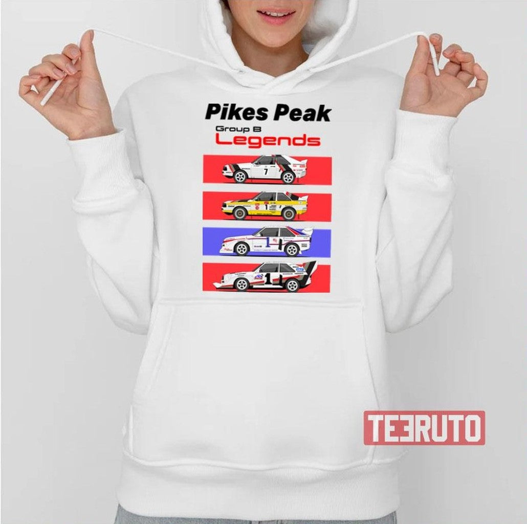 Pikes Peak Group B Legends Gran Turismo Unisex Sweatshirt