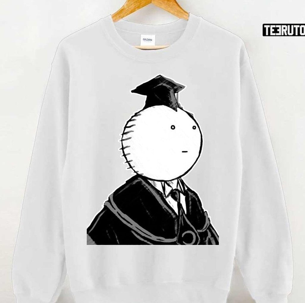 Assassination Classroom Koro Sensei White Face Unisex T-Shirt