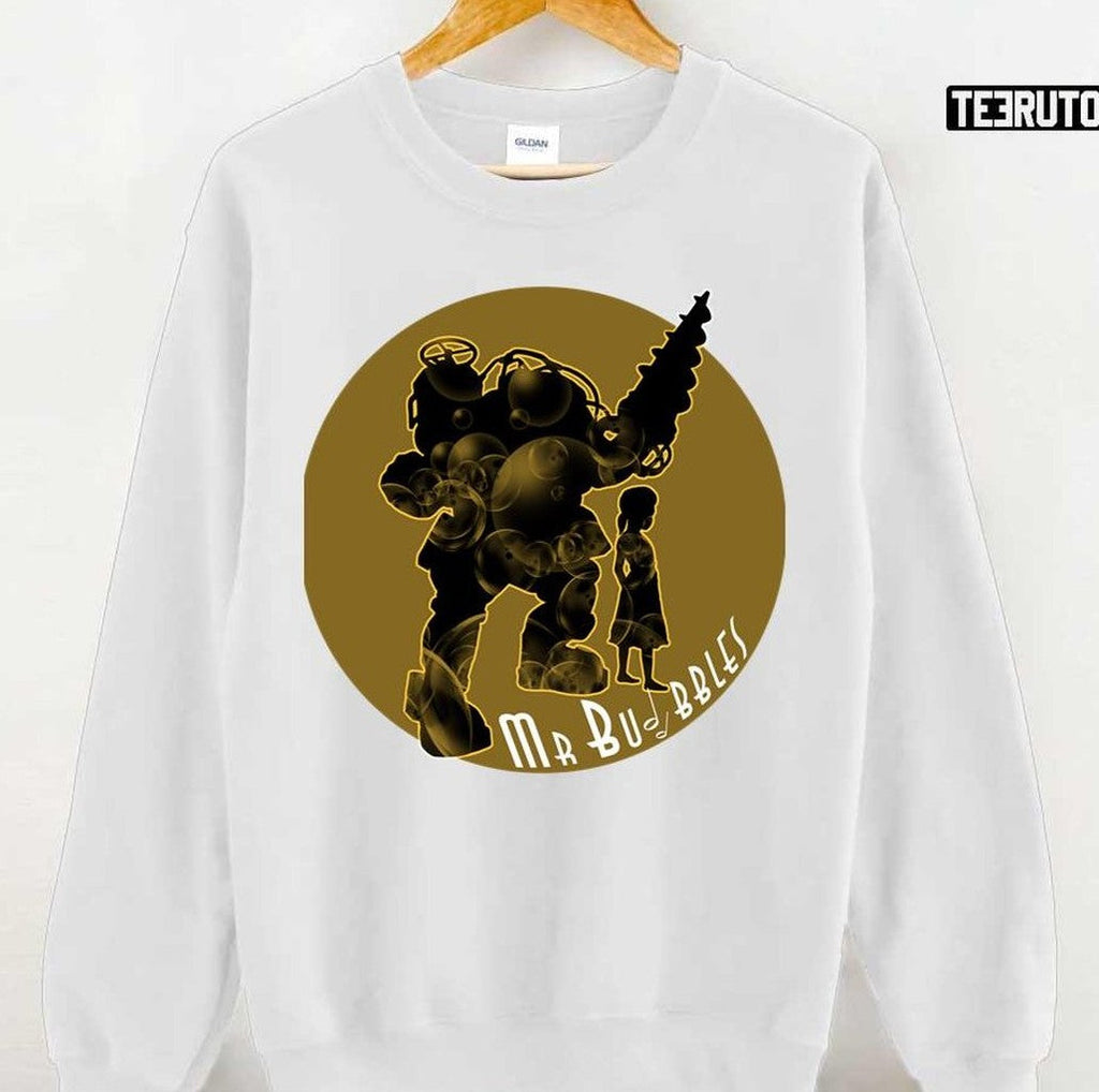 Mr Bubbles Bioshock Video Game Graphic For Fans Unisex Hoodie