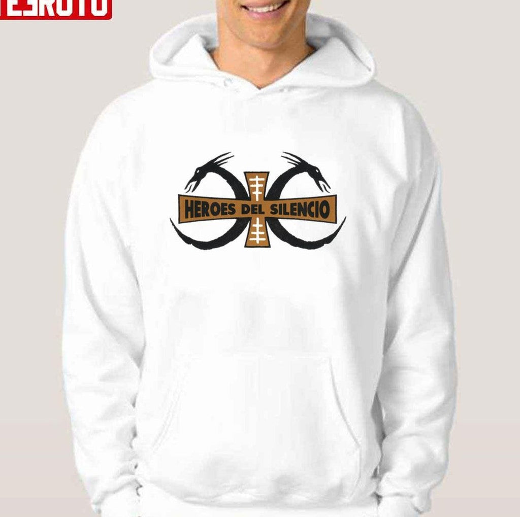 Music Heroes Of Silence Band Logo Unisex Hoodie