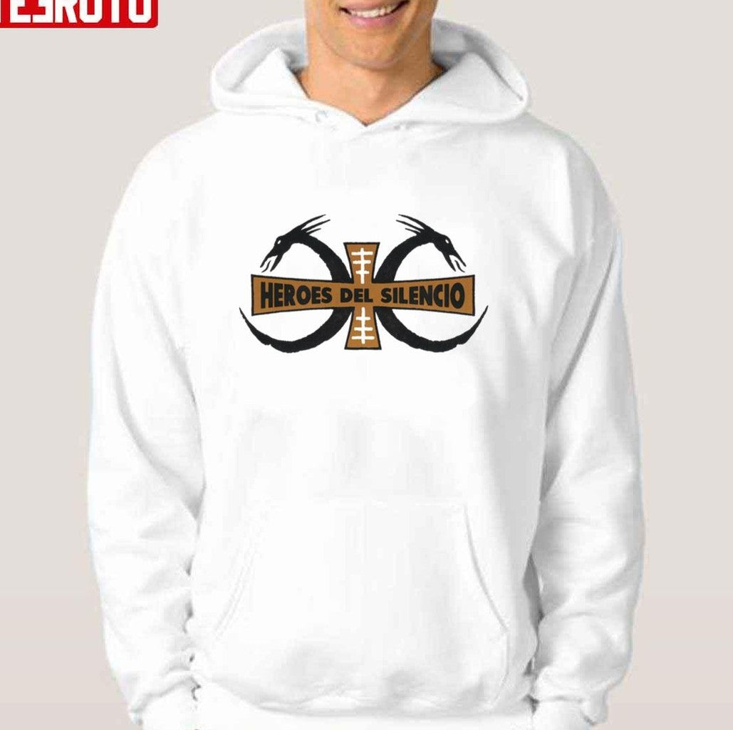 Music Heroes Of Silence Band Logo Unisex Hoodie