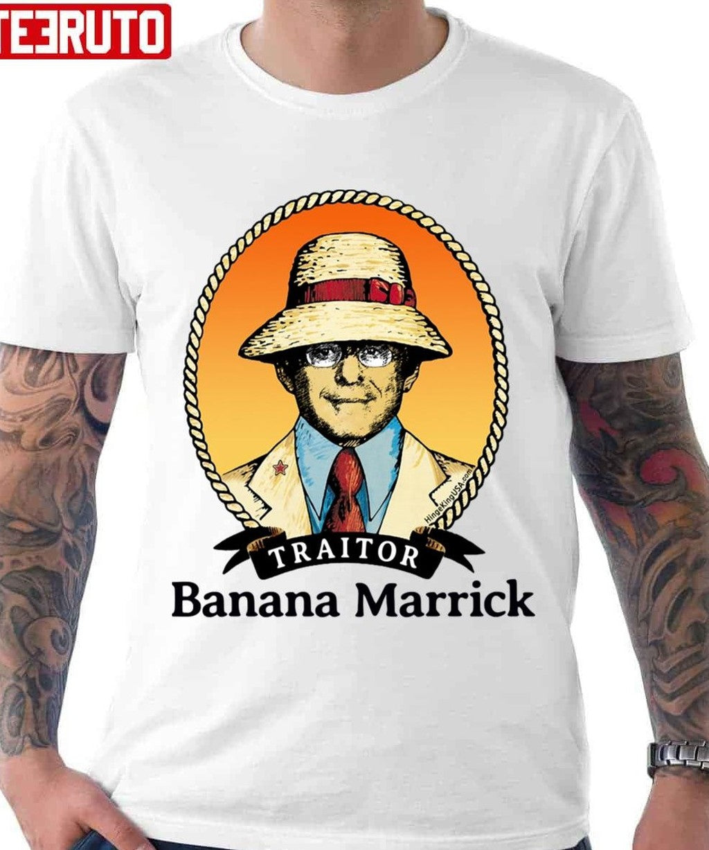 Banana Marrick Traitor Merrick Garland Unisex T-Shirt