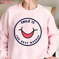 Smile Is The Best Makeup Unisex Sweatshirt