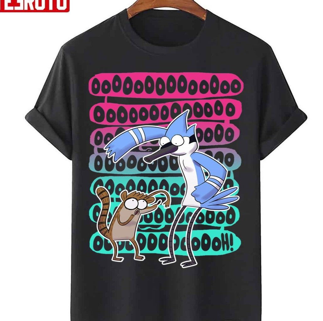 Mordecai &amp; Rigby Oh Regular Show Unisex T-Shirt