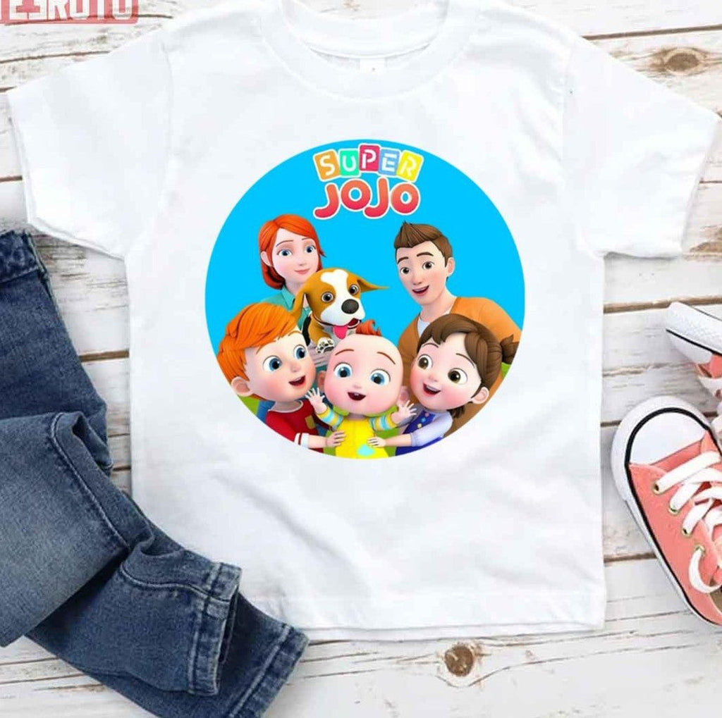 Super Jojo Nursery Rhymes Kids Songs Unisex T-Shirt