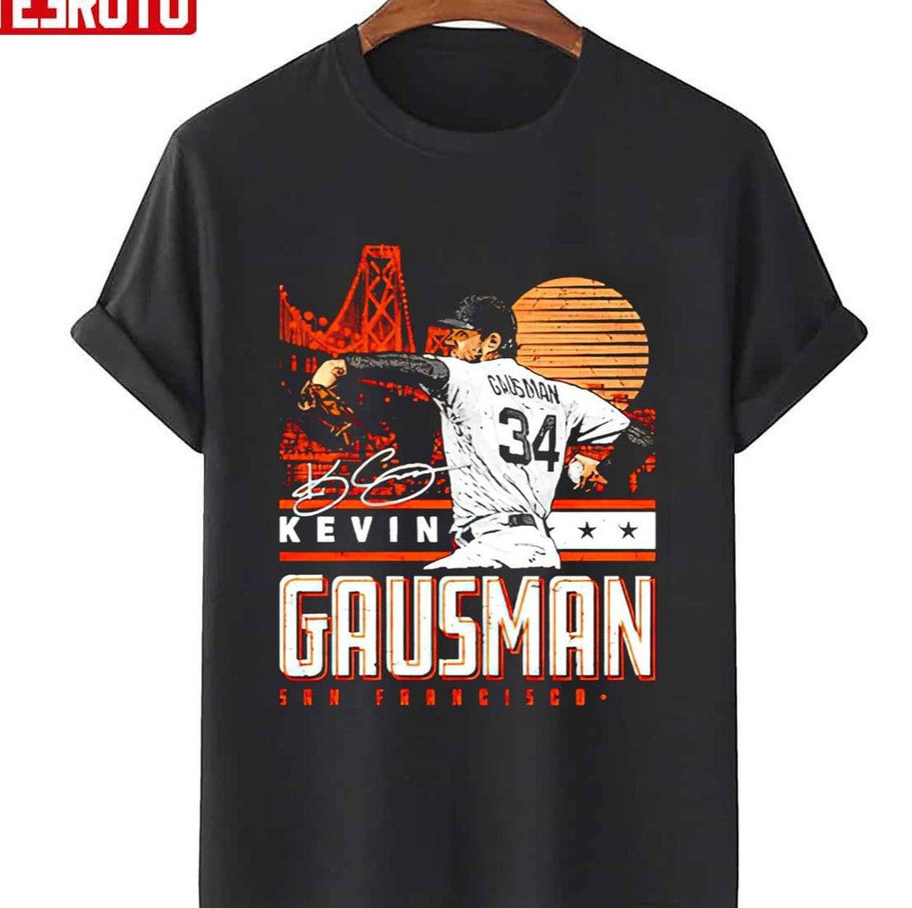 34 Kevin Gausman San Francisco Giants Signature Unisex T-Shirt