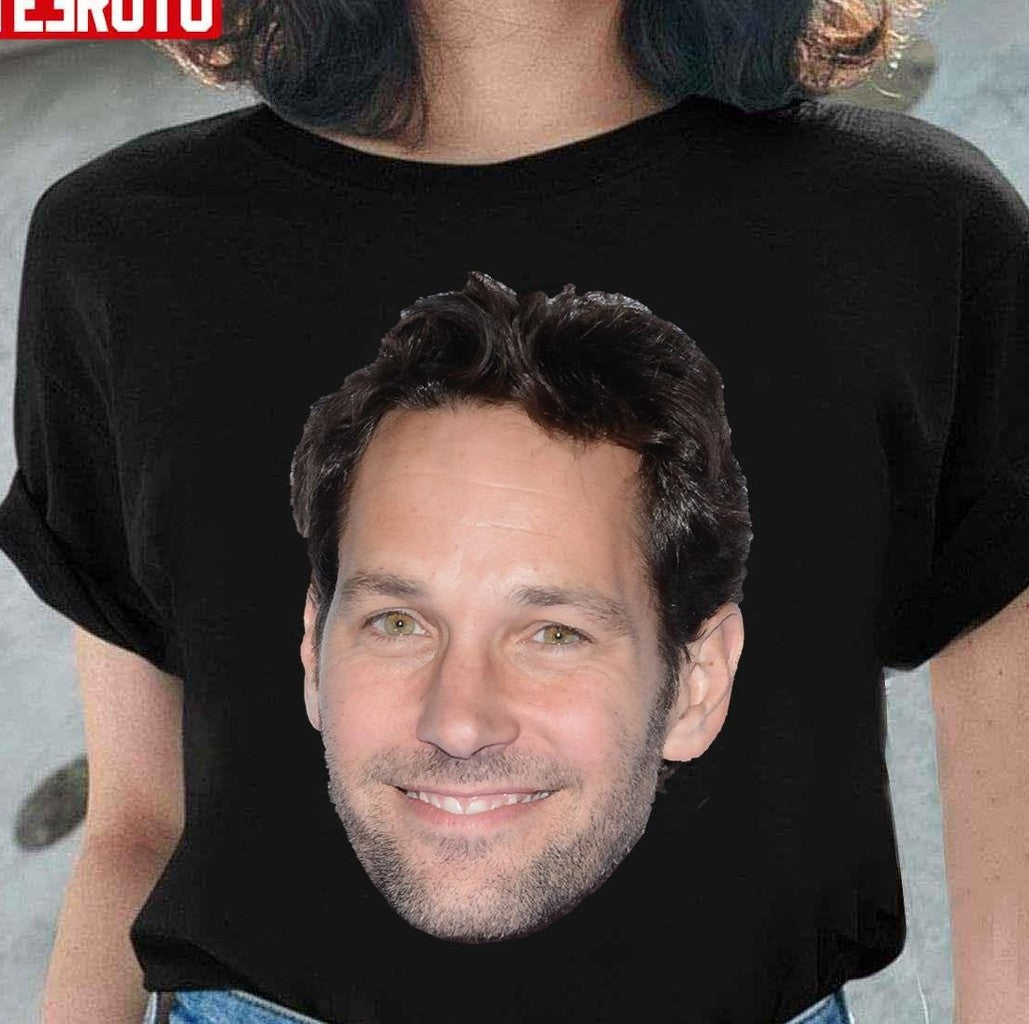 Paul Rudd Face Funny Unisex T-Shirt