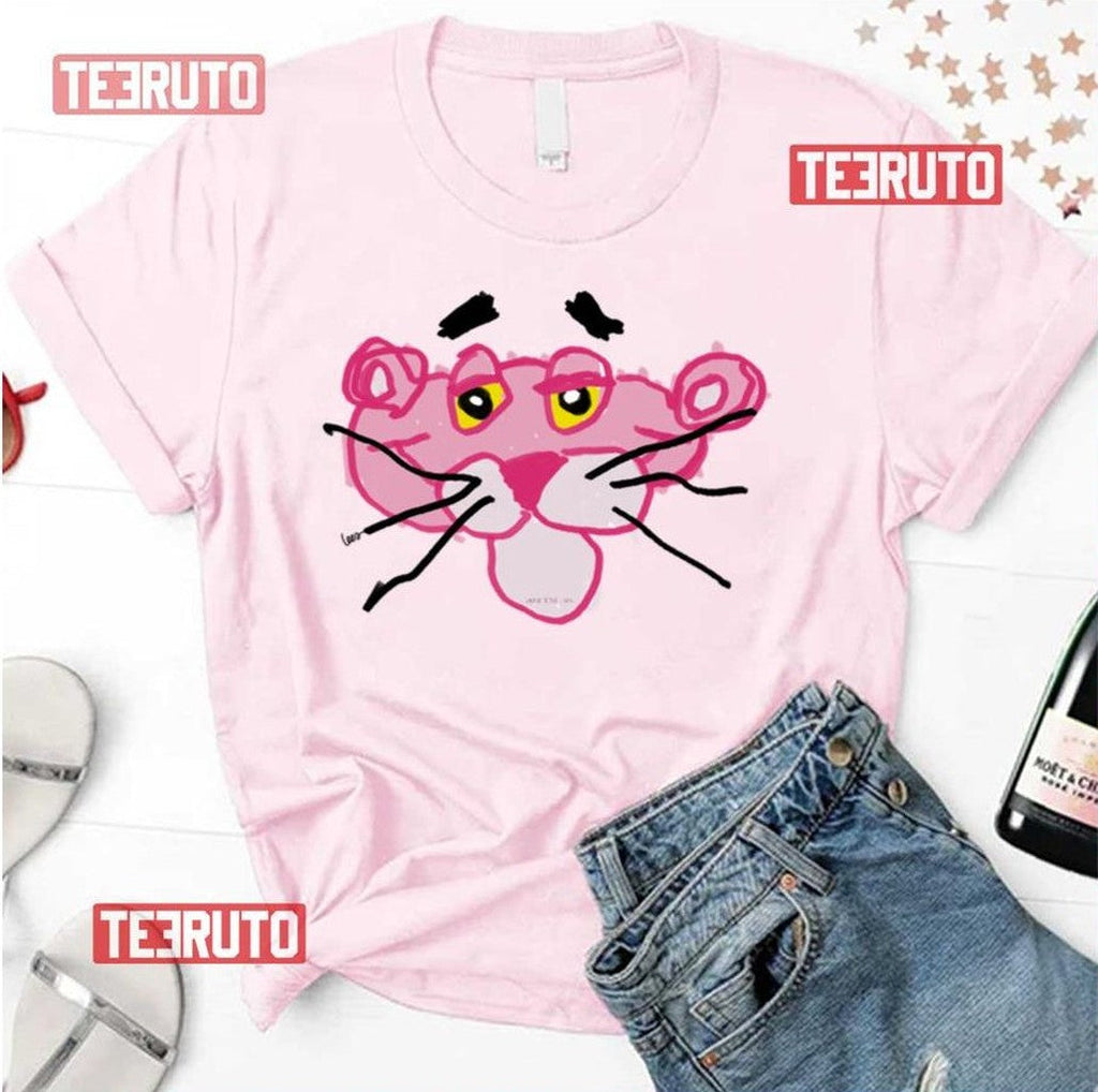 Pink Panther Fanart Face Unisex T-Shirt
