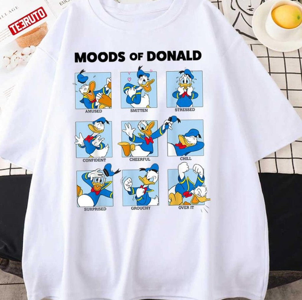 Moods Of Donald Duck Box Unisex Sweatshirt