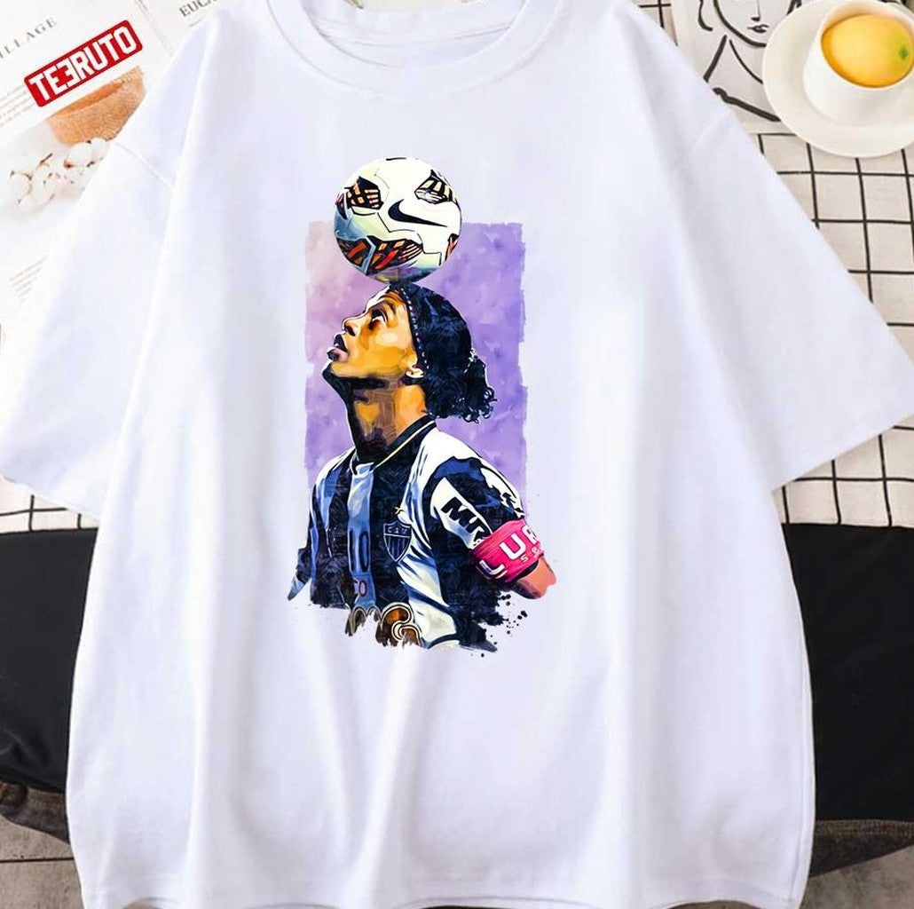 Soccer Ronaldinho Pop Art Brazil Unisex Sweatshirt