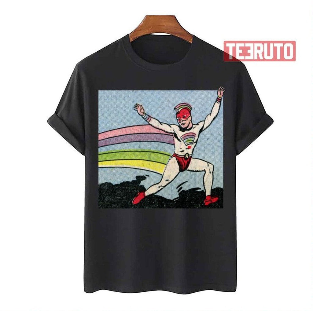 Rainbow Boy Fellers Heroic Unisex T-Shirt