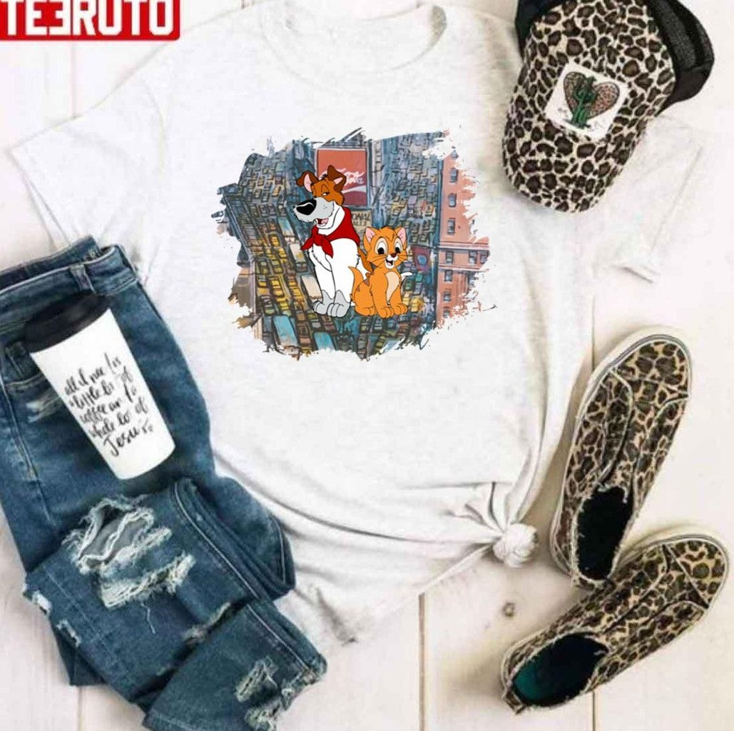 Oliver And Dodger Oliver &amp; Company Unisex Hoodie