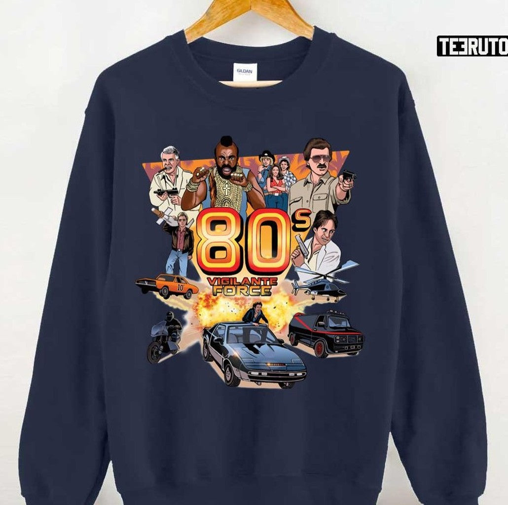80's Vigilante Force Unisex Sweatshirt