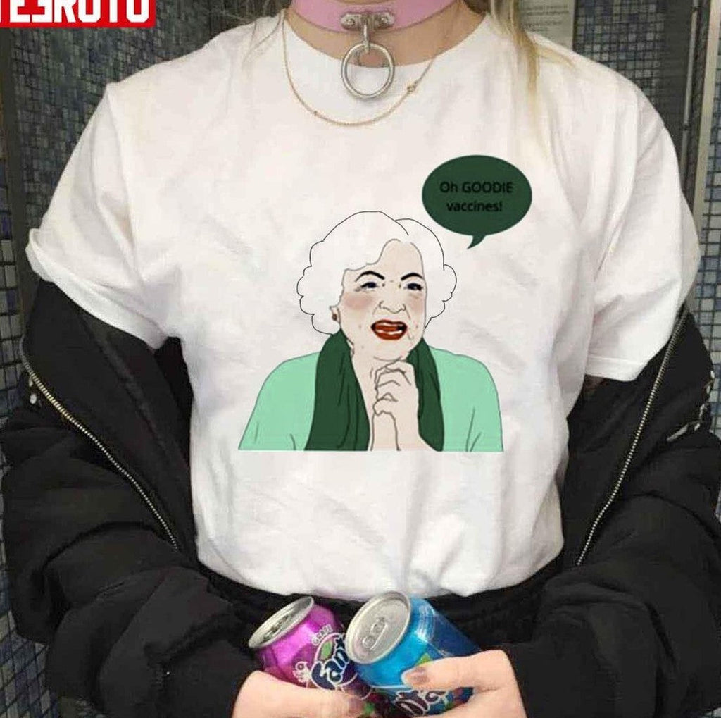 Betty White Oh Goodie Vaccines Unisex T-Shirt