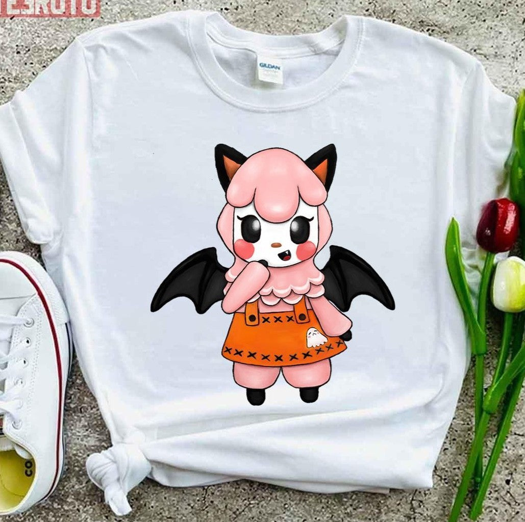 Spooky Little Reese Halloween Animal Crossing Unisex T-shirt