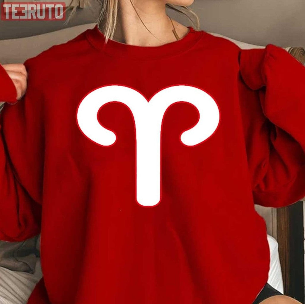 Aries Symbol Zodiac Sign 2023 Christmas Unisex Sweatshirt