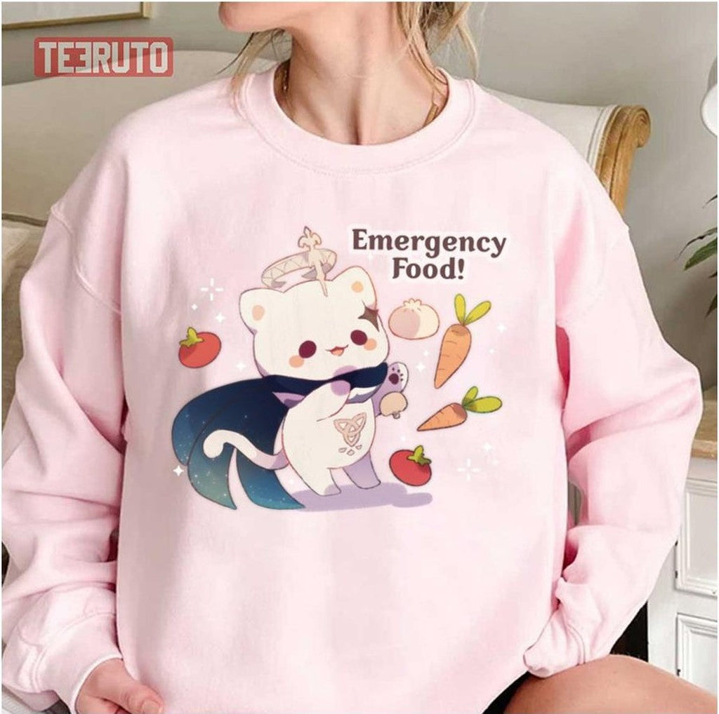 Paimon Emergency Food Genshin Impact Unisex T-Shirt