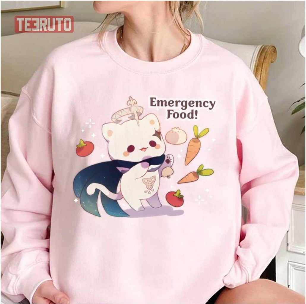 Paimon Emergency Food Genshin Impact Unisex T-Shirt
