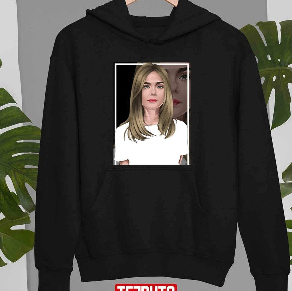 Beautiful Elle Fanning Dakota Fanning Art Unisex T-Shirt
