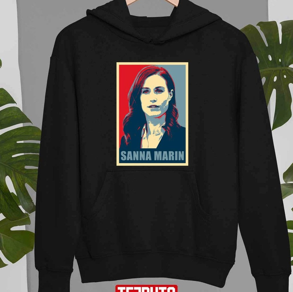 Sanna Marin Prime Minister Of Finland Hope Unisex T-shirt