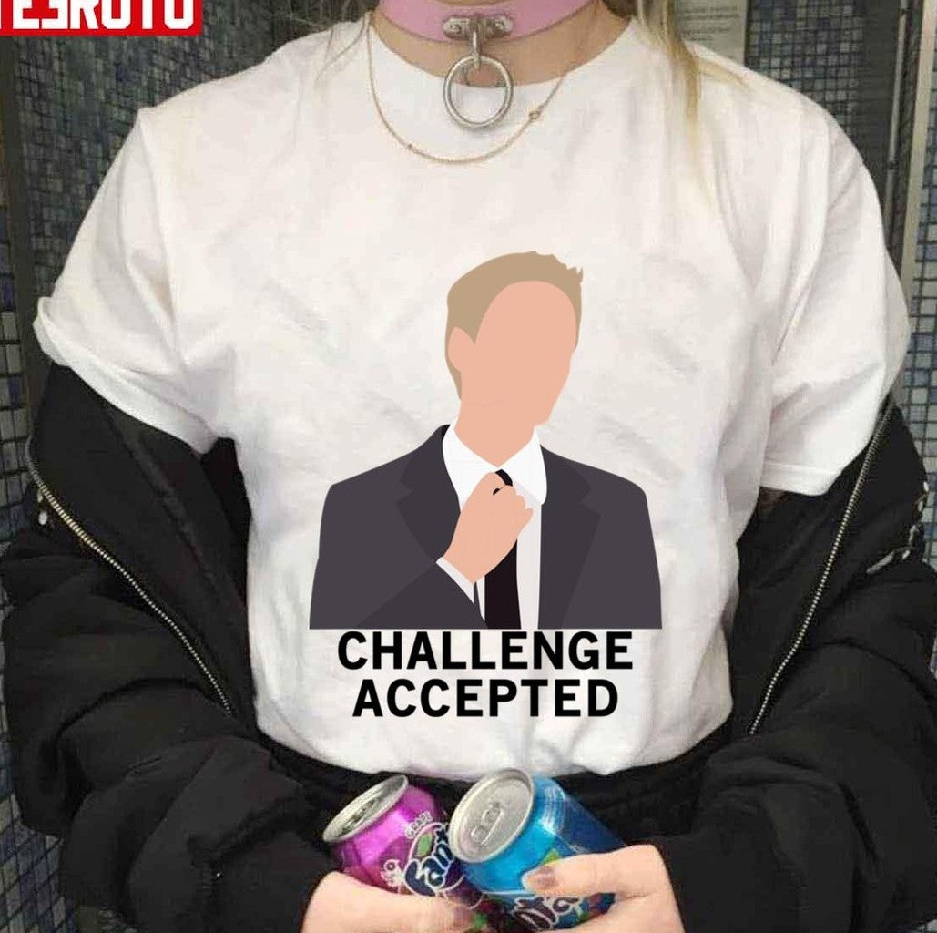 Barney Stinson Challenge Accepted How I Met Your Mother Unisex T-Shirt
