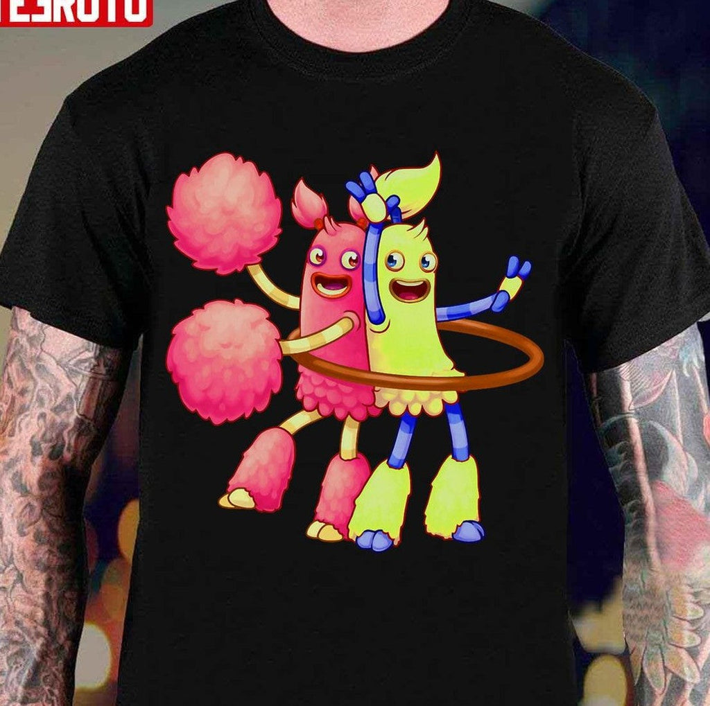 My Singing Monsters Character Hoola And Pompom Hoola And Pompom Monsters Unisex T-Shirt
