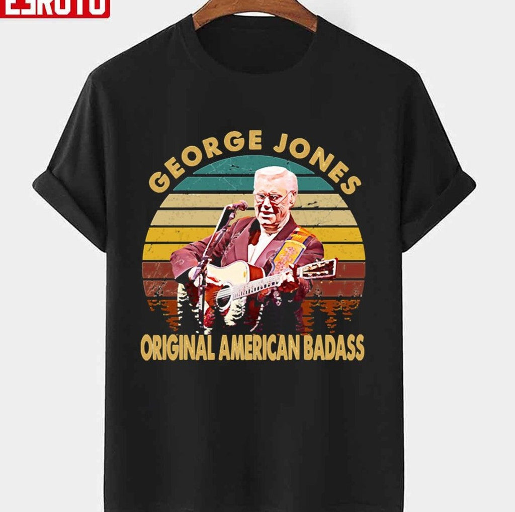 Original American Badass George Jones Country Musician Vintage Unisex T-Shirt