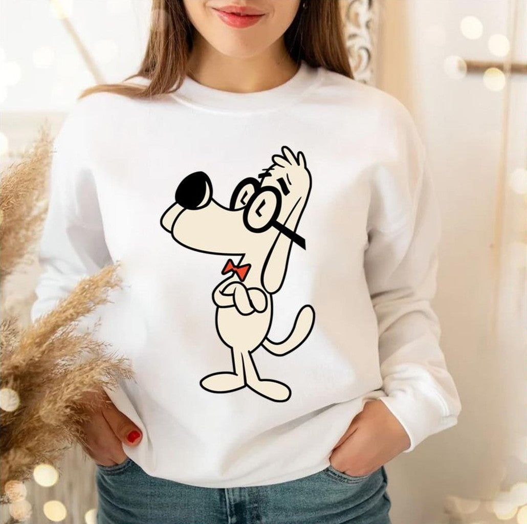 Mr Peabody Peabody And Sherman Heckle And Jeckle Unisex Sweatshirt