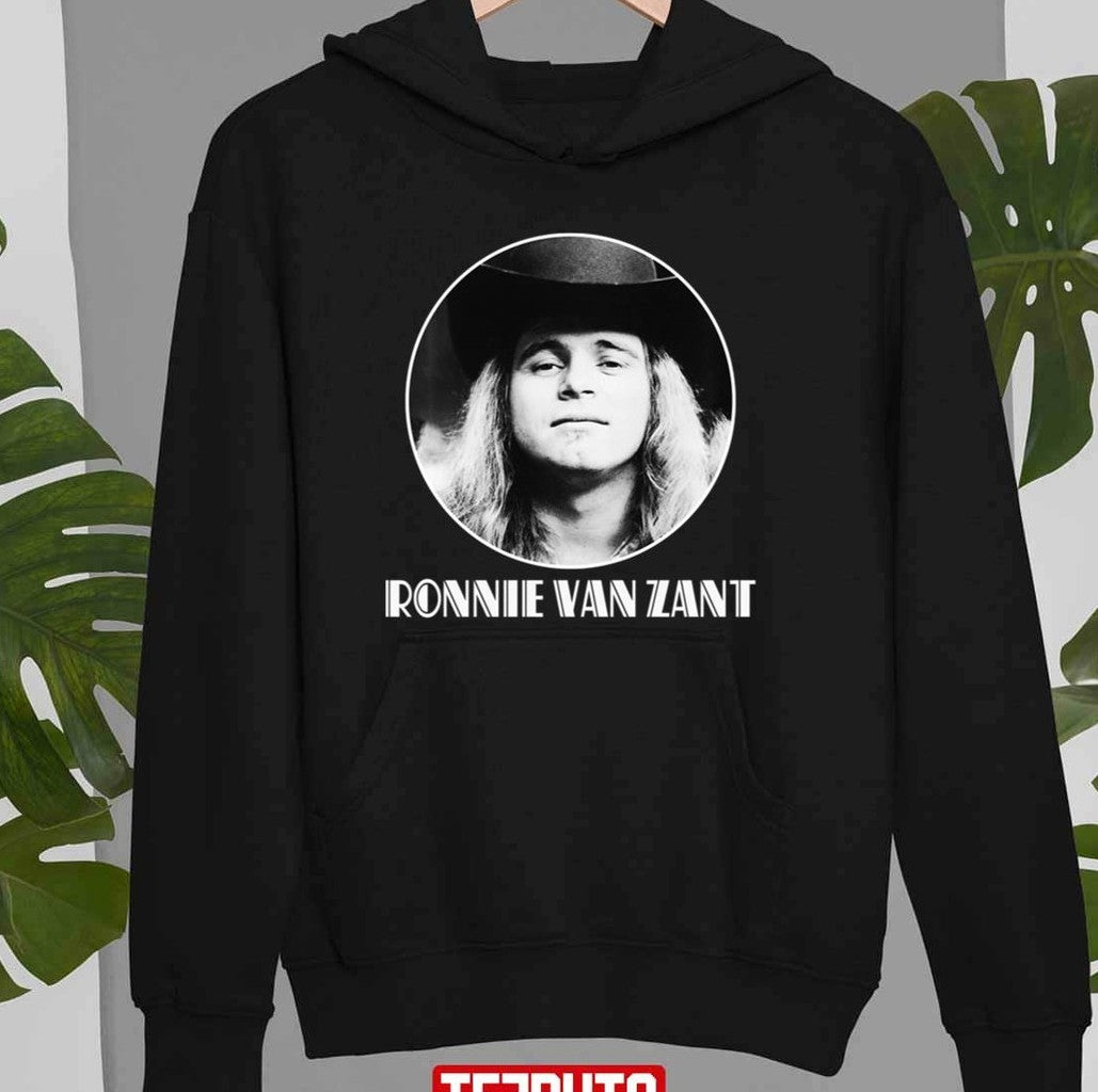 Singer Ronnie Van Zant Portrait Graphic Unisex T-Shirt