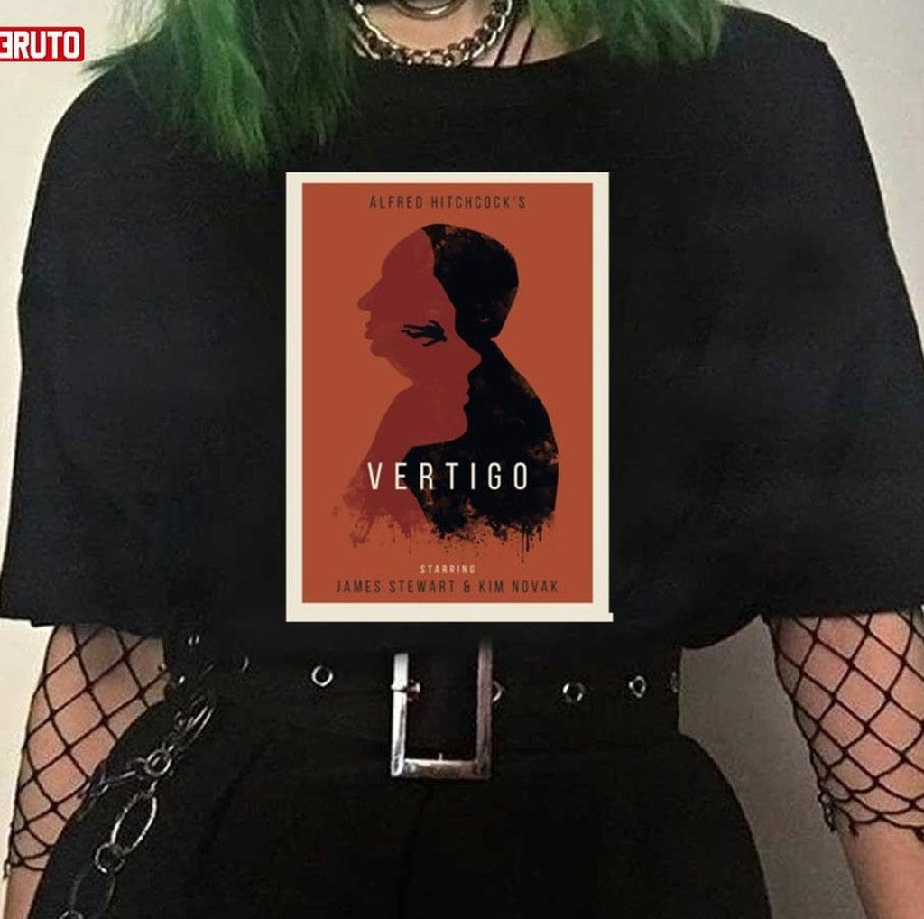 Movie Design Alfred Hitchcock Vertigo Unisex T-Shirt