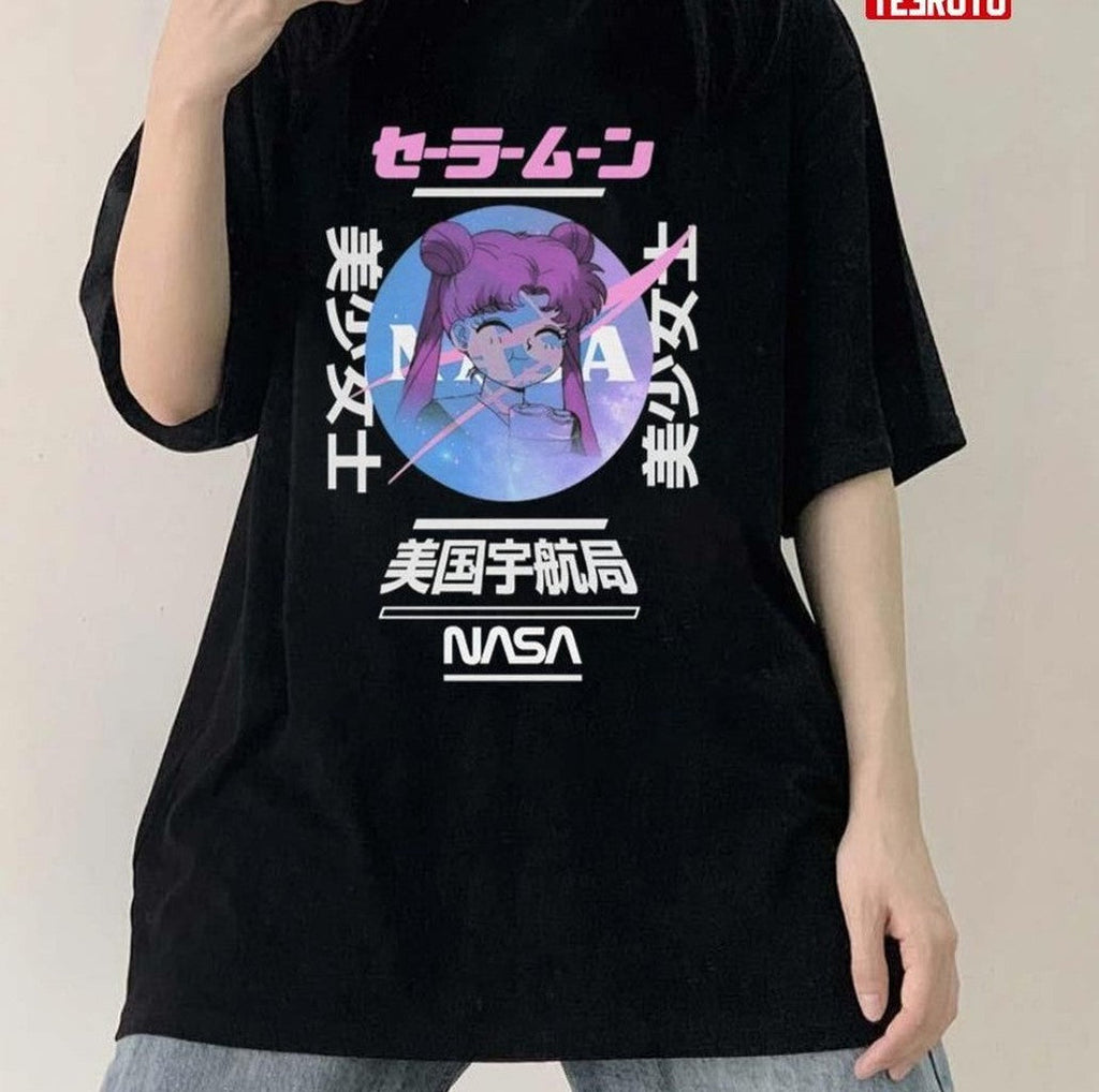 Sailor Moon NASA Vintage Anime 90s Unisex Sweatshirt