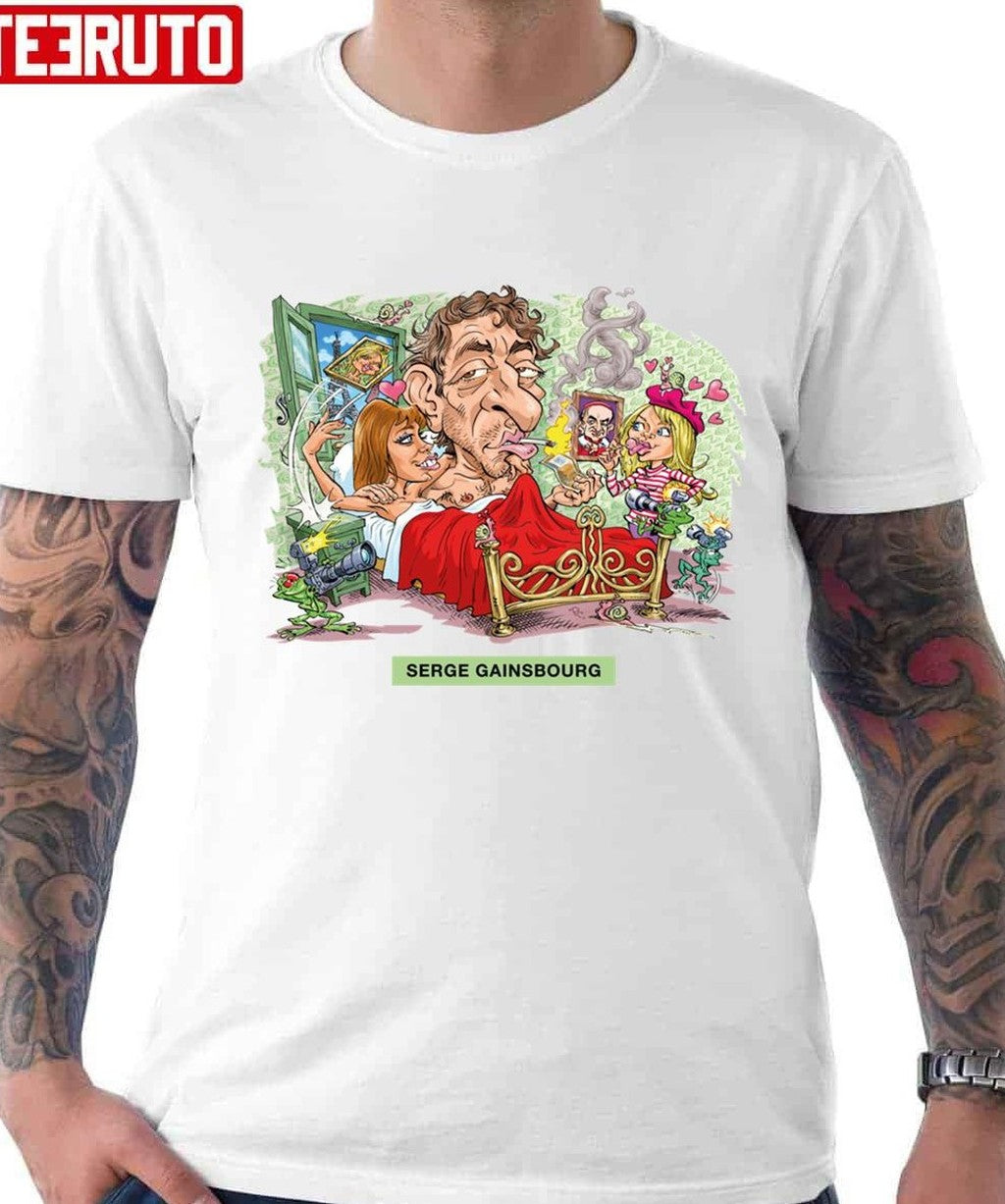 Serge Gainsbourg Classique Art Unisex T-Shirt