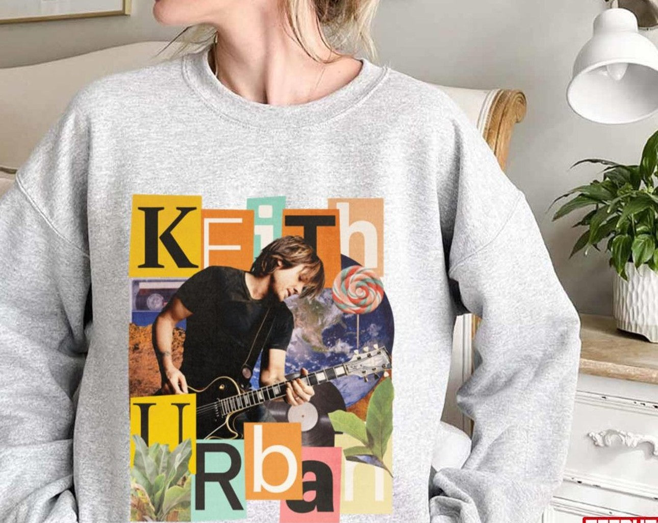 Somebody Like You Golden Road Retro Keith Urban Unisex Sweatshirt