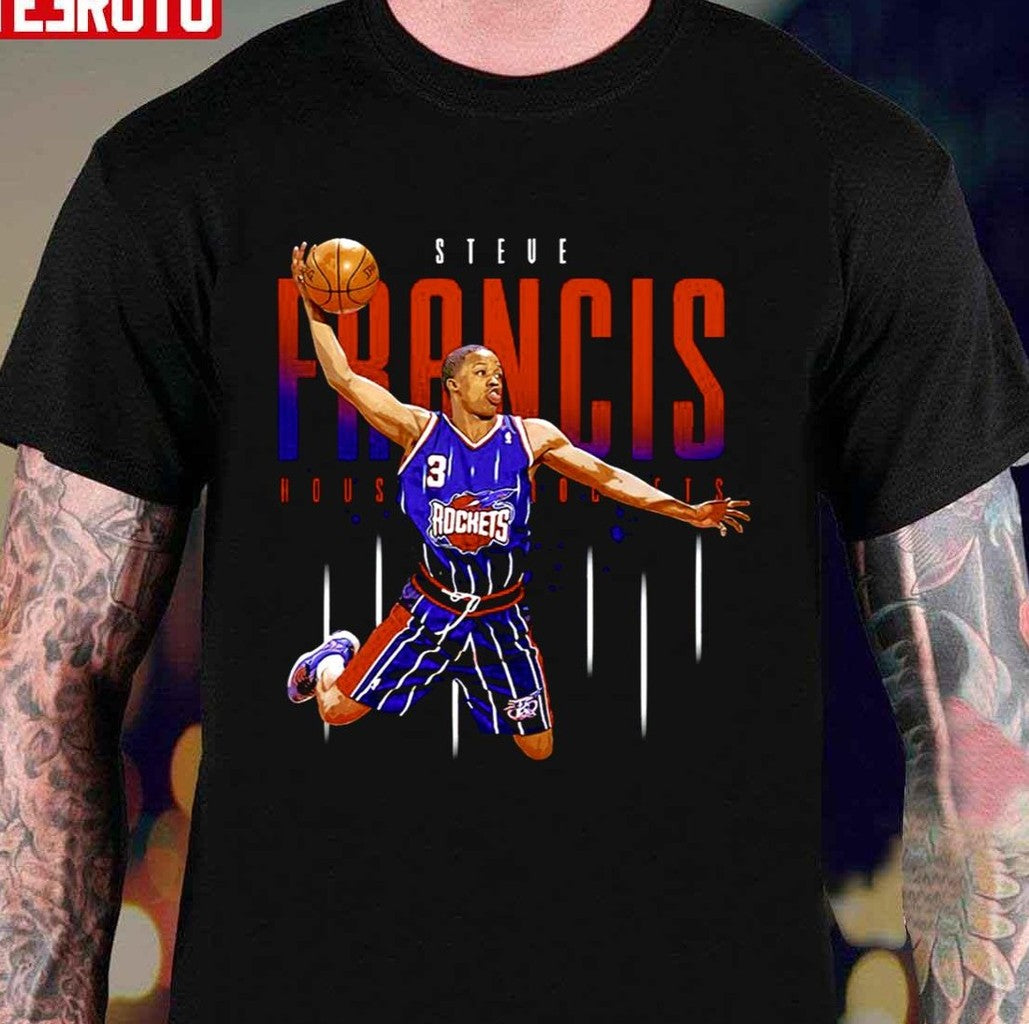 Steve Francis Houston Rockets Basketball Unisex T-Shirt