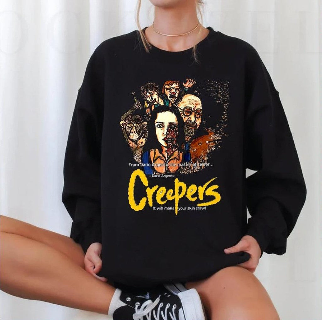 Phenomena Graphic Creepers Jennifer Connelly Unisex Sweatshirt