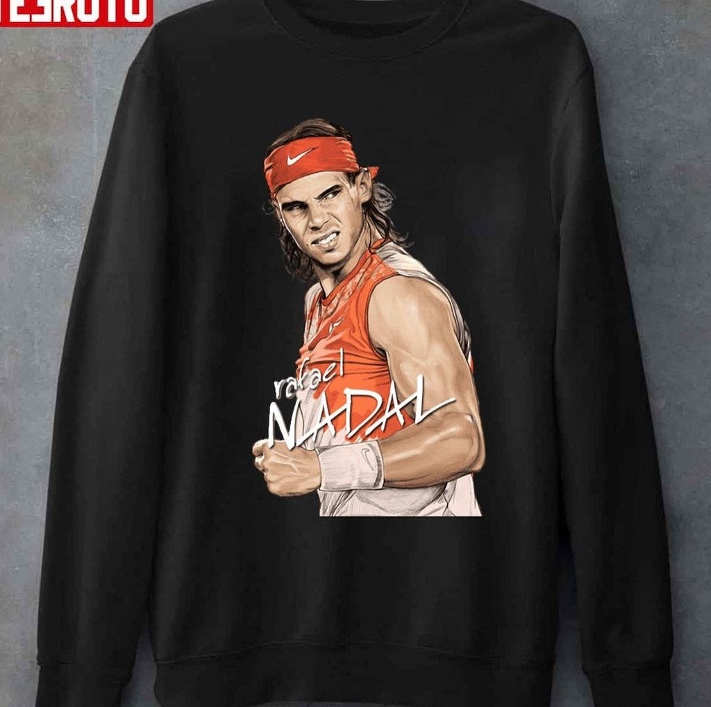 Original Rafael Nadal Tennis Artwork Unisex T-shirt