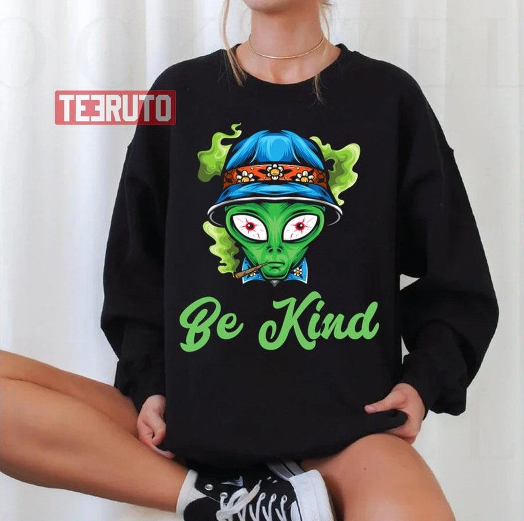 Be Kind Alien Extra Terrestrial Unisex T-Shirt