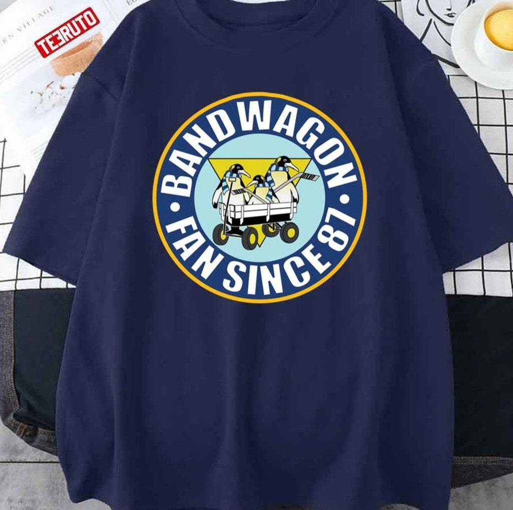 Bandwagon Pittsburgh Fan Since 1987 Funny And Sticker Unisex Sweatshirt