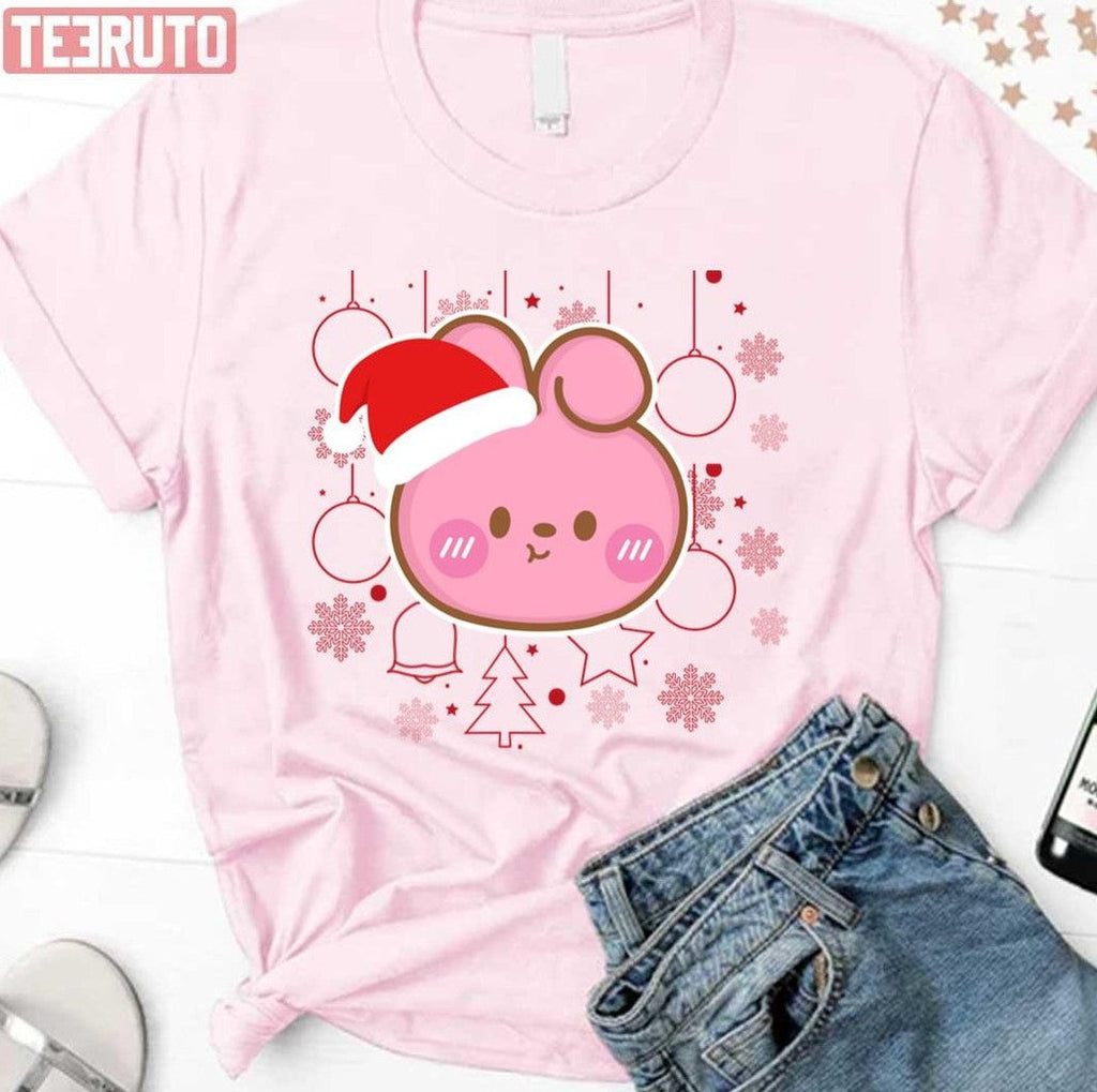 Santa Cooky Jungkook Lovers Bt21 Bts Merry Christmas Unisex Sweatshirt