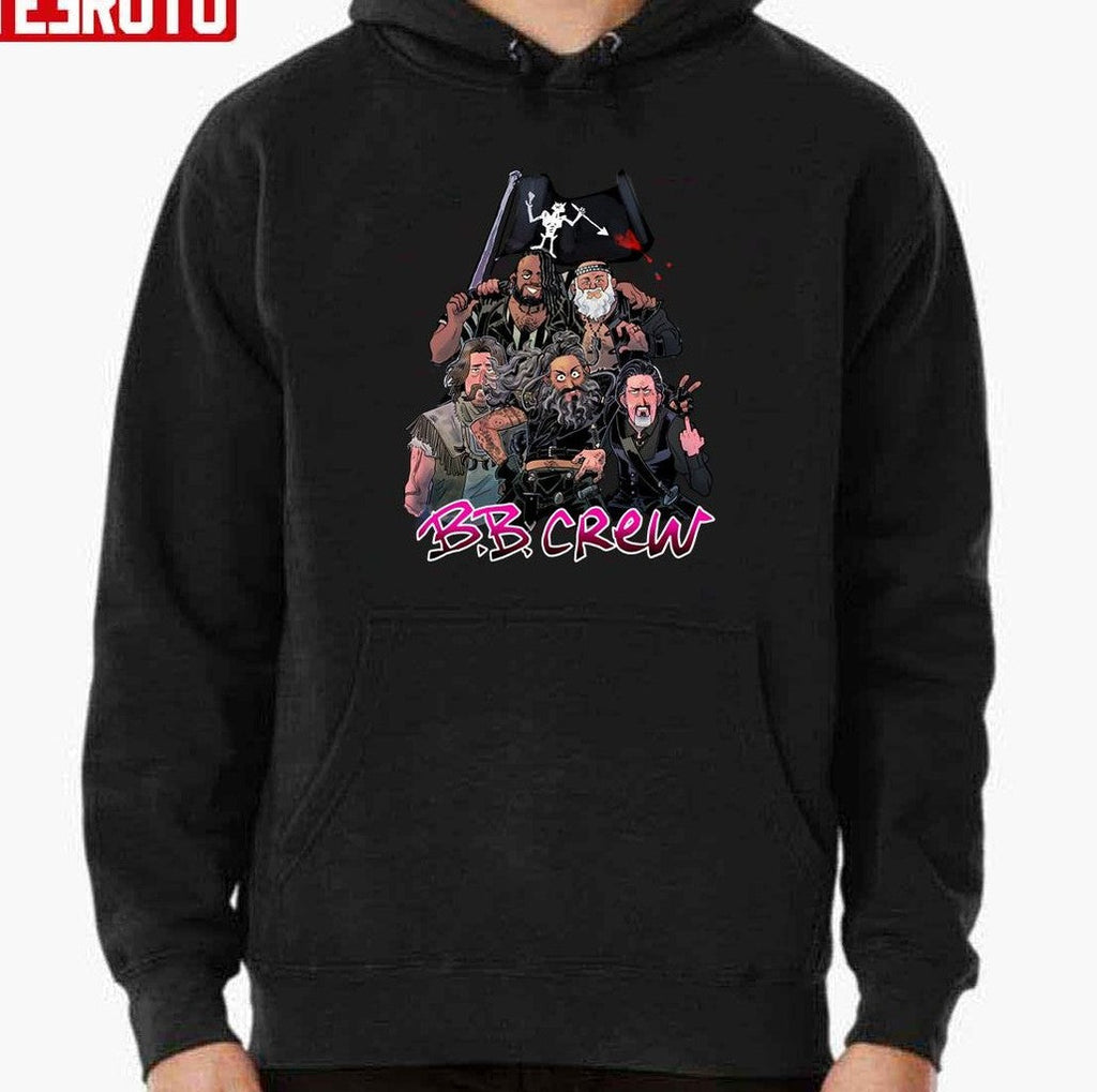 Bb Crew Blackbeard Our Flag Means Death Pirates Unisex Sweatshirt