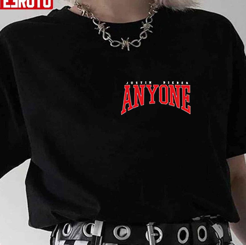 Anyone Justin Bieber Merch Unisex T-Shirt