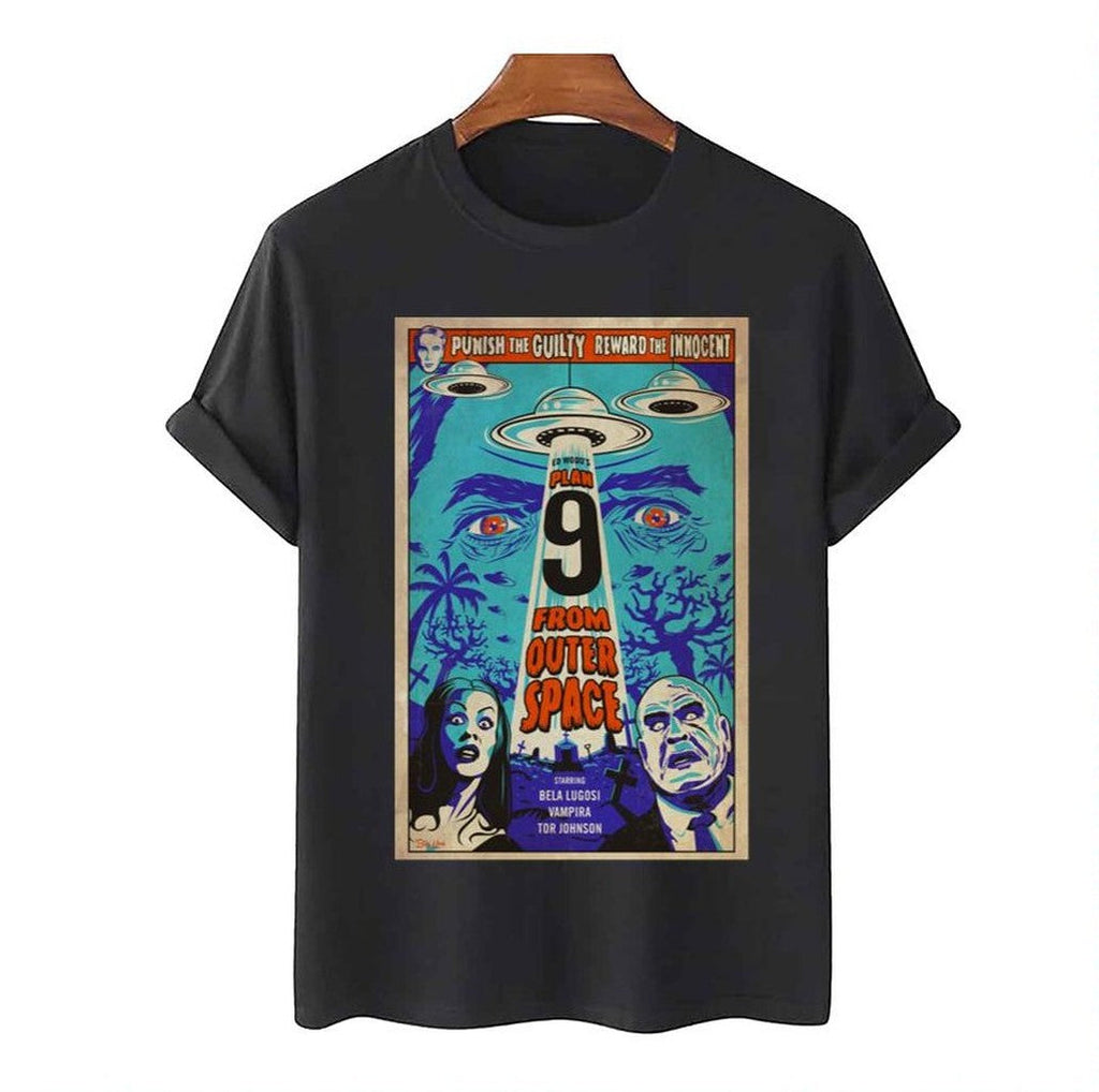 Plan 9 From Outer Space Movie Vintage Unisex T-Shirt