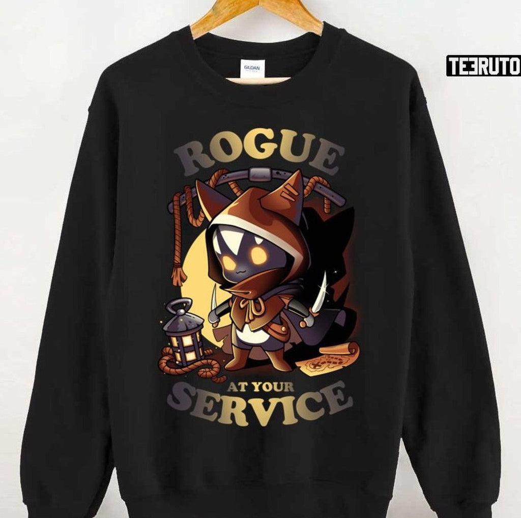 Rogue's Call Cute Gamer And Geek Unisex Sweatshirt