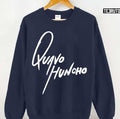 Quavo Huncho Merchandise White Text Unisex Sweatshirt
