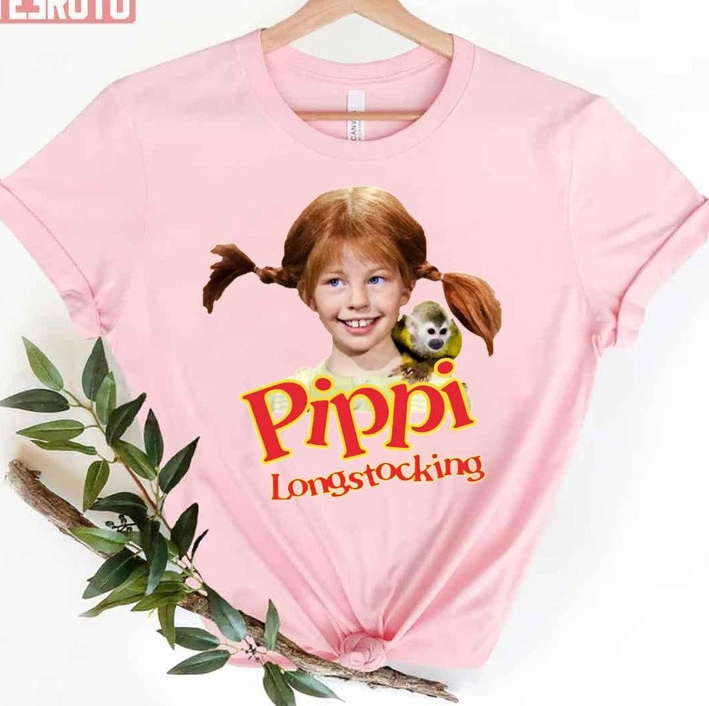 Pippi Langstrumpf Longstocking Unisex T-Shirt
