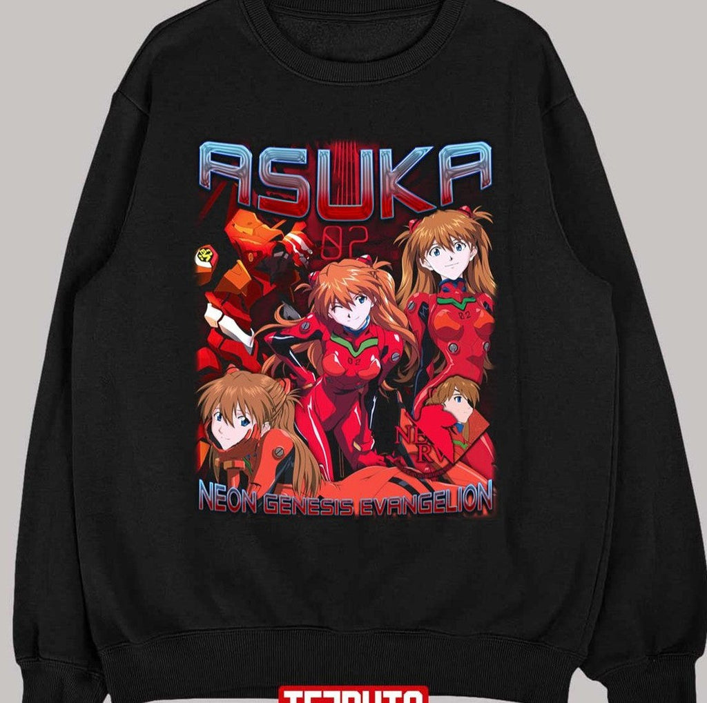 Neon Genesis Evangelion Asuka Langley Soryu Eva 01 Unit 01 Nerv Organisation Evangelion Unisex T-Shirt