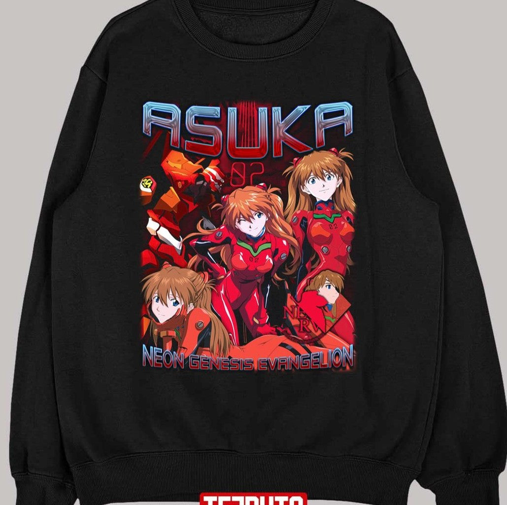 Neon Genesis Evangelion Asuka Langley Soryu Eva 01 Unit 01 Nerv Organisation Evangelion Unisex T-Shirt