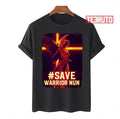Save Warrior Nun Red Text Unisex T-Shirt